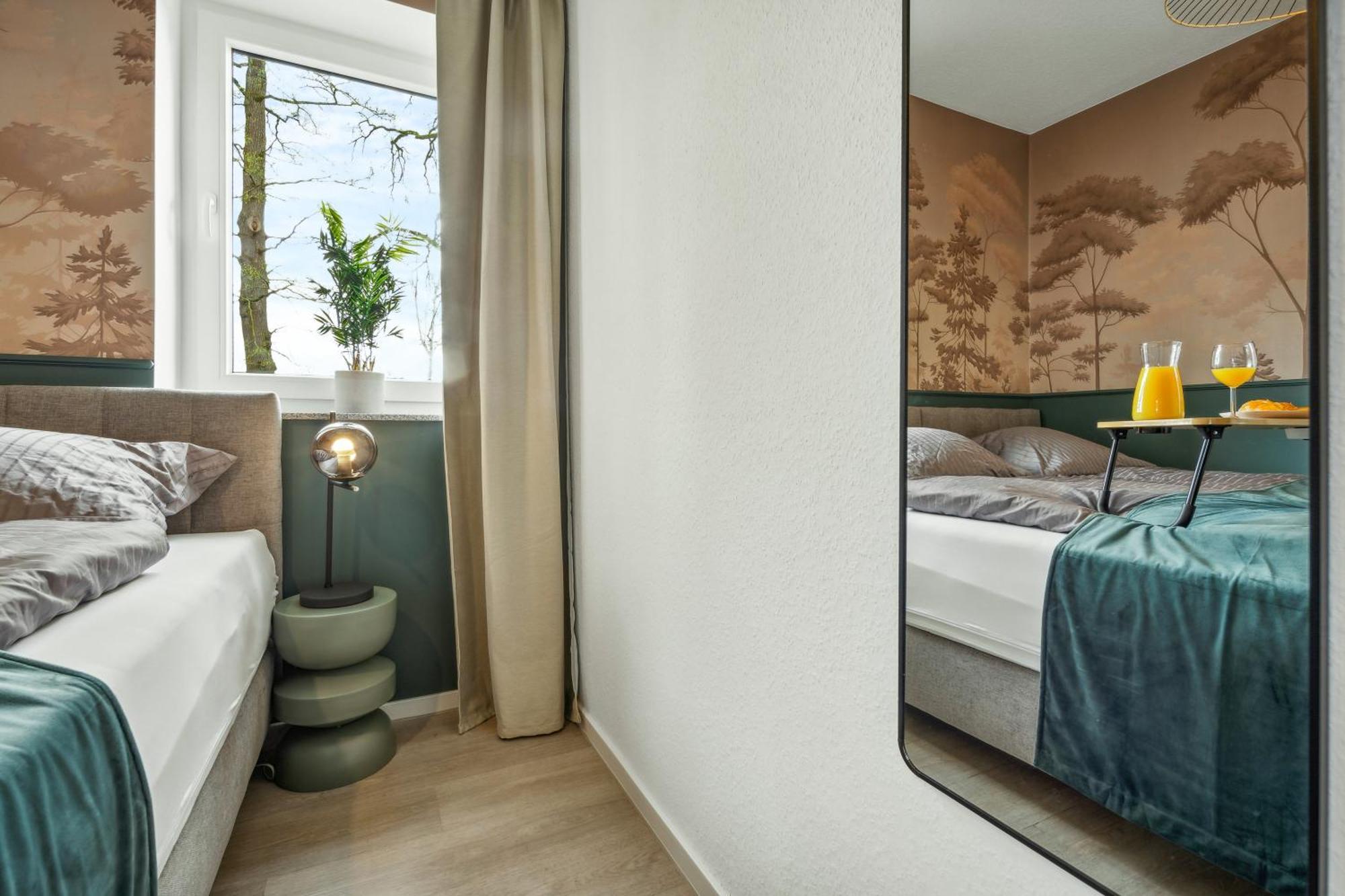 Neu! Design-Fewo Heidetraum Dorfmark Bagian luar foto