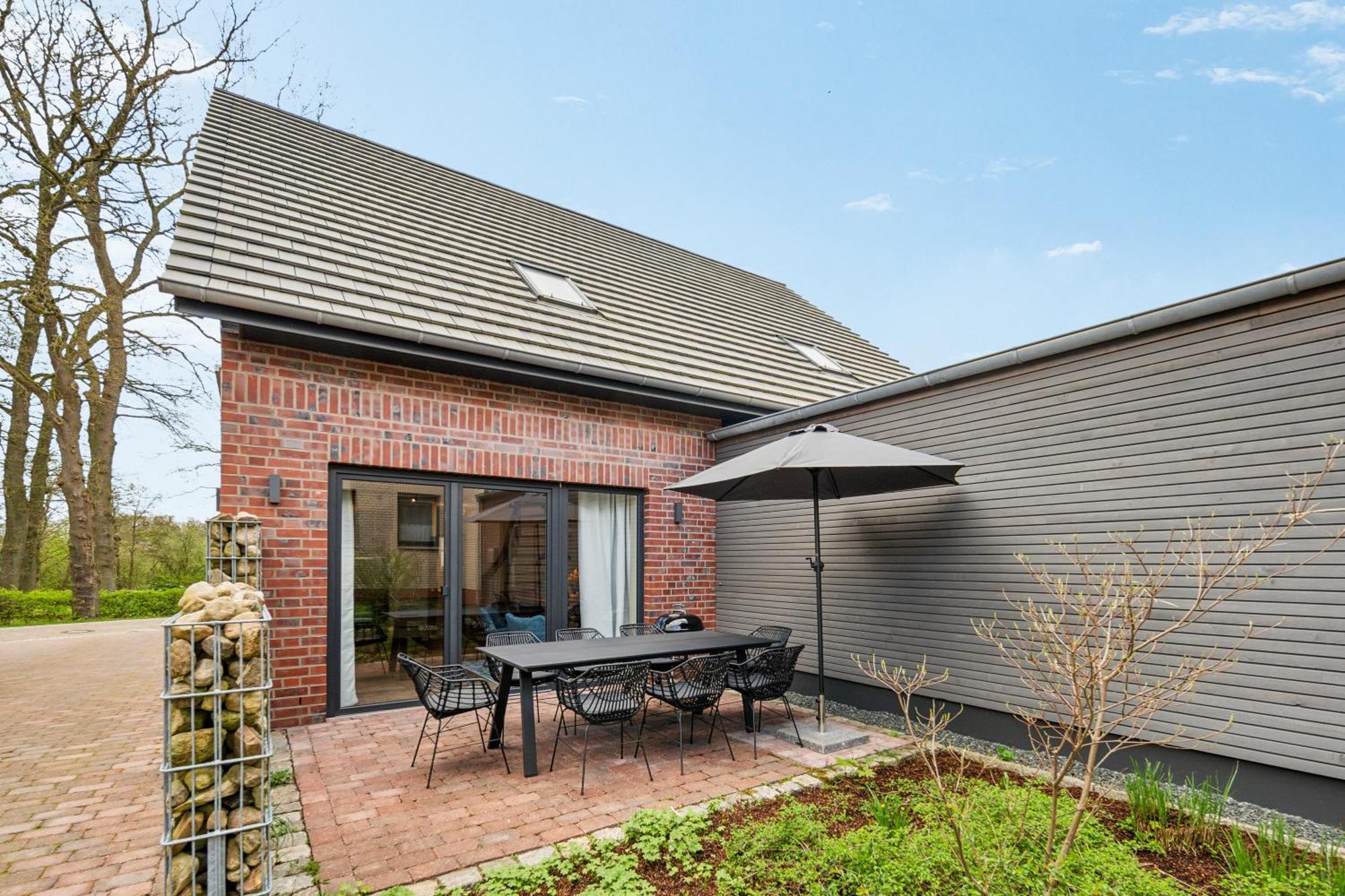 Neu! Design-Fewo Heidetraum Dorfmark Bagian luar foto