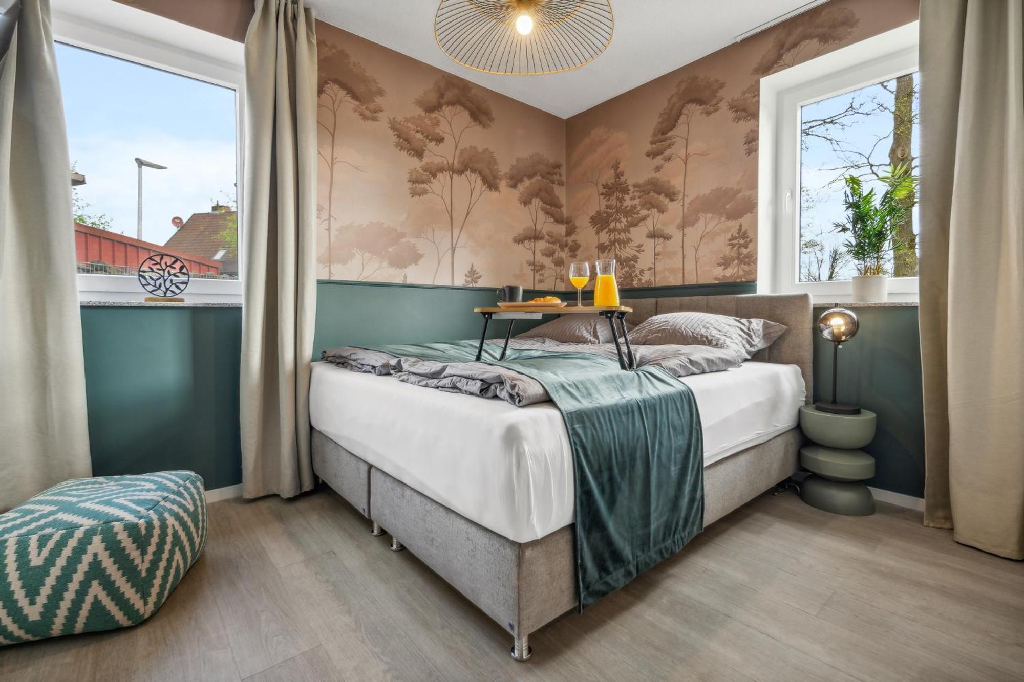 Neu! Design-Fewo Heidetraum Dorfmark Bagian luar foto
