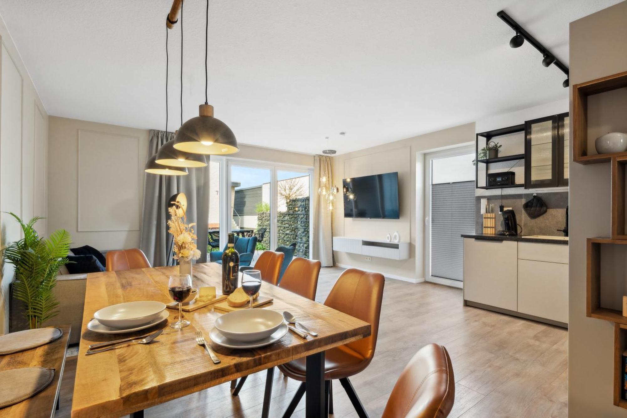 Neu! Design-Fewo Heidetraum Dorfmark Bagian luar foto